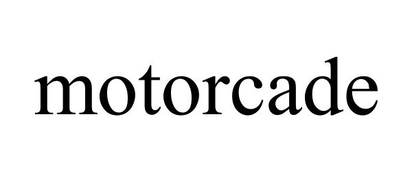 Trademark Logo MOTORCADE