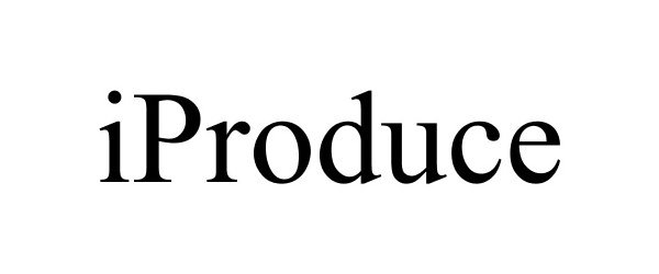Trademark Logo IPRODUCE