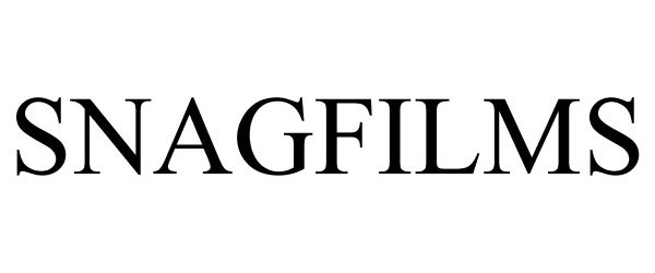 Trademark Logo SNAGFILMS