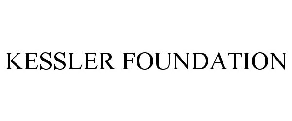  KESSLER FOUNDATION