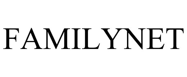 Trademark Logo FAMILYNET