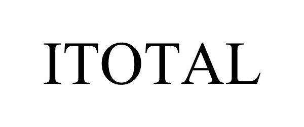 Trademark Logo ITOTAL