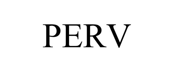 Trademark Logo PERV