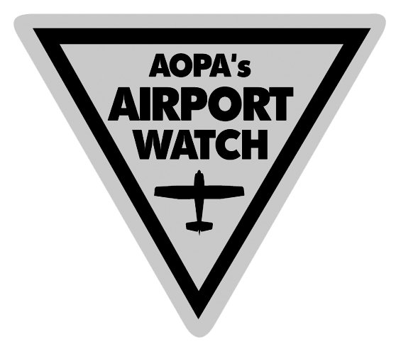 Trademark Logo AOPA'S AIRPORT WATCH