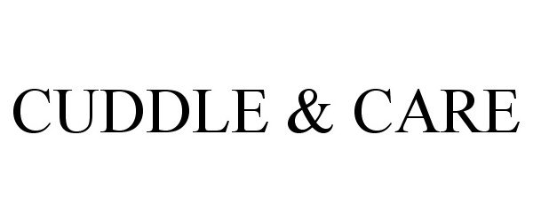  CUDDLE &amp; CARE