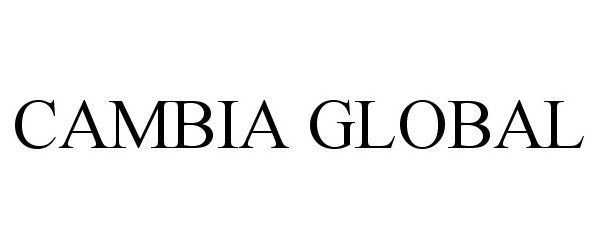  CAMBIA GLOBAL