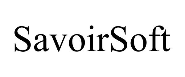 Trademark Logo SAVOIRSOFT