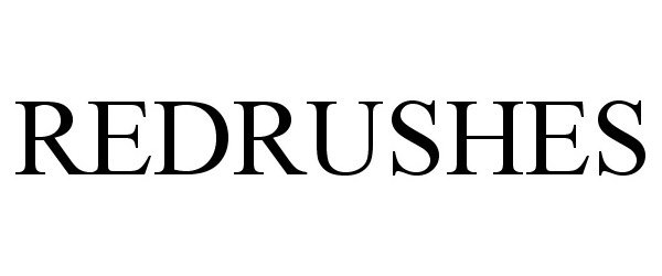 Trademark Logo REDRUSHES