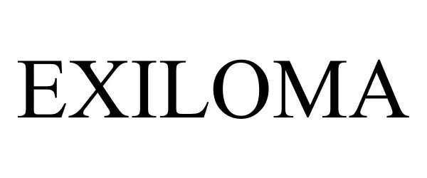 Trademark Logo EXILOMA