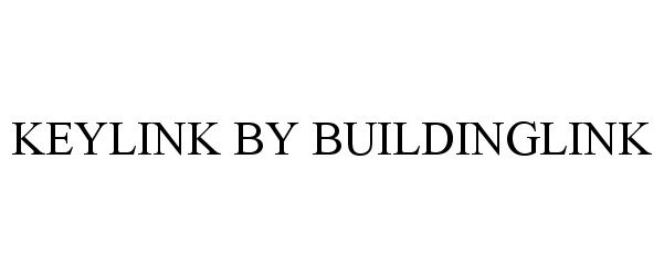 Trademark Logo KEYLINK BY BUILDINGLINK
