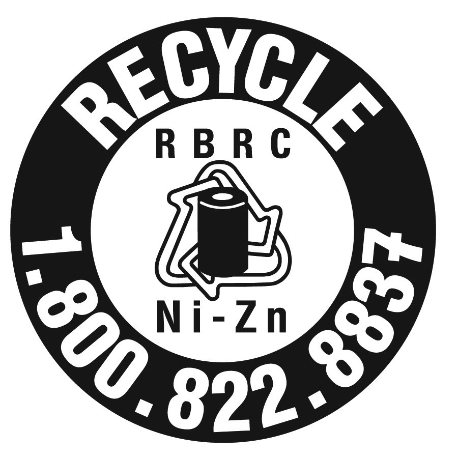 Trademark Logo RBRC NI-ZN RECYCLE 1.800.822.8837