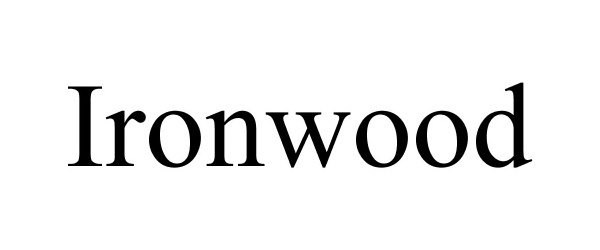 Trademark Logo IRONWOOD