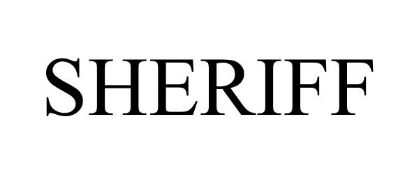 Trademark Logo SHERIFF