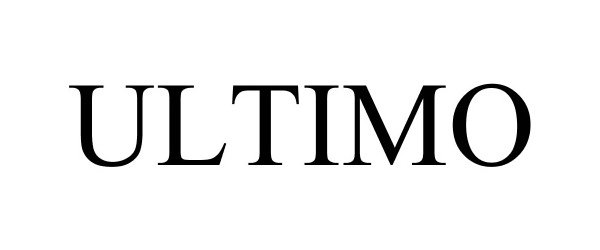Trademark Logo ULTIMO