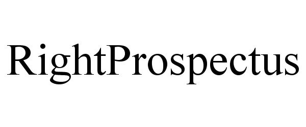  RIGHTPROSPECTUS