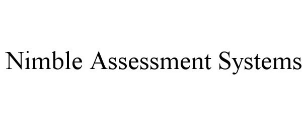  NIMBLE ASSESSMENT SYSTEMS