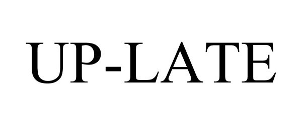 Trademark Logo UP-LATE