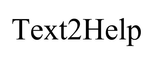 Trademark Logo TEXT2HELP