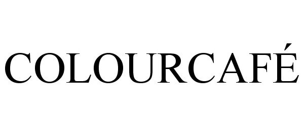 Trademark Logo COLOURCAFÃ