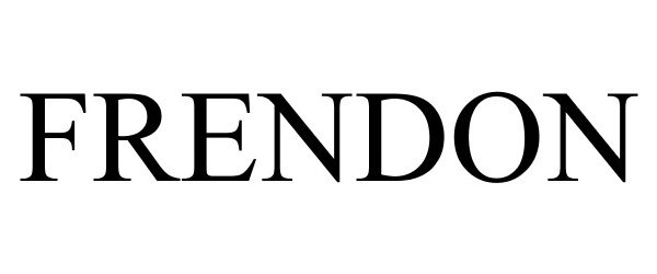 Trademark Logo FRENDON