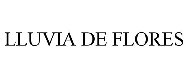 Trademark Logo LLUVIA DE FLORES
