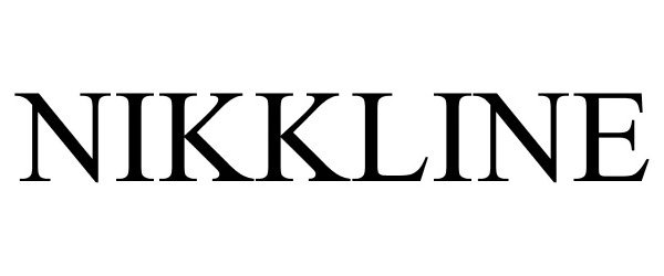 Trademark Logo NIKKLINE