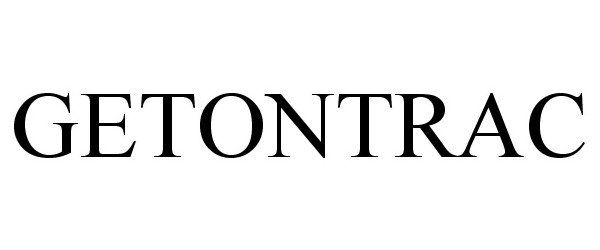 Trademark Logo GETONTRAC