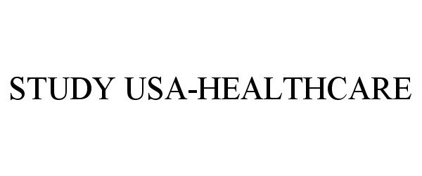 Trademark Logo STUDY USA-HEALTHCARE