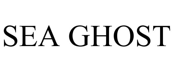 Trademark Logo SEA GHOST