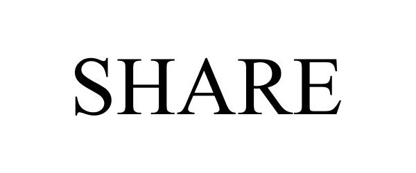 Trademark Logo SHARE