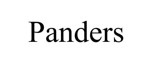 Trademark Logo PANDERS
