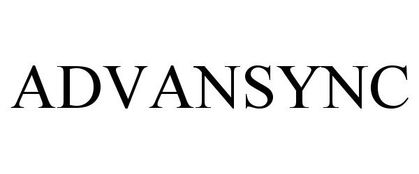 Trademark Logo ADVANSYNC
