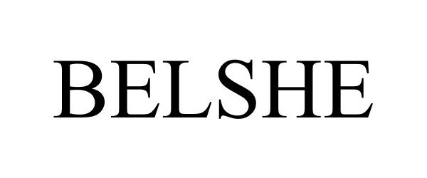 Trademark Logo BELSHE