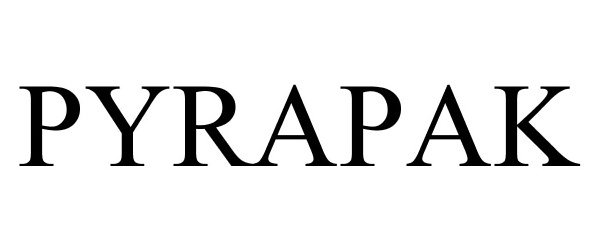 Trademark Logo PYRAPAK