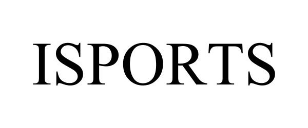 Trademark Logo ISPORTS