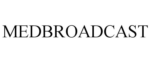 Trademark Logo MEDBROADCAST