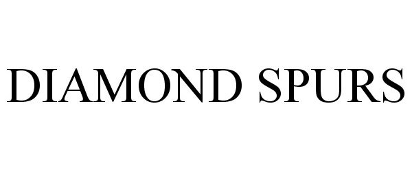 Trademark Logo DIAMOND SPURS