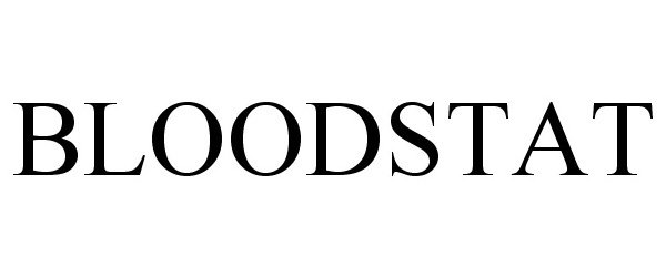 Trademark Logo BLOODSTAT