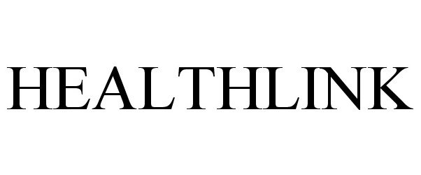 Trademark Logo HEALTHLINK