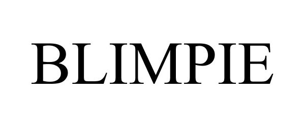 Trademark Logo BLIMPIE