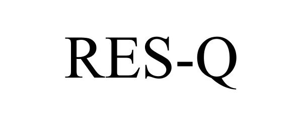 Trademark Logo RES-Q