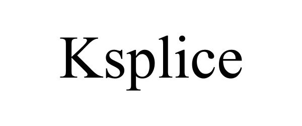  KSPLICE