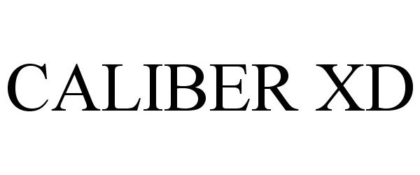 Trademark Logo CALIBER XD