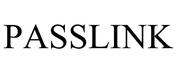 Trademark Logo PASSLINK