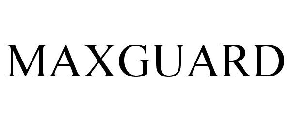Trademark Logo MAXGUARD