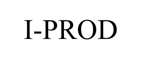 Trademark Logo I-PROD