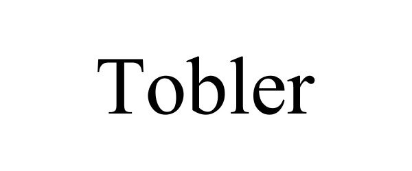 Trademark Logo TOBLER