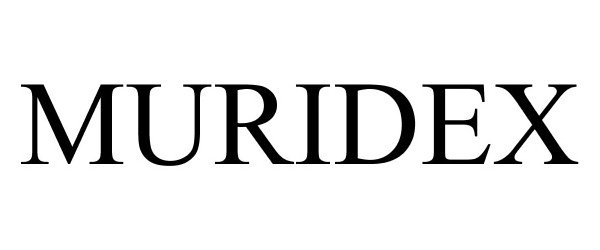 Trademark Logo MURIDEX