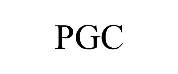 Trademark Logo PGC