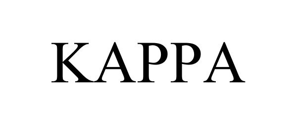 Trademark Logo KAPPA